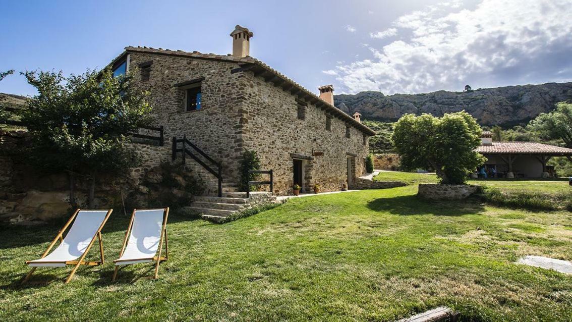 Masia El Cabrero Villarroya de los Pinares エクステリア 写真